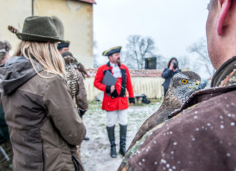 Vánoční Sokolnické Lovy Konopiště 15.12. 2018 (20)